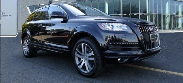 Audi Q7 in the MG Premier fleet