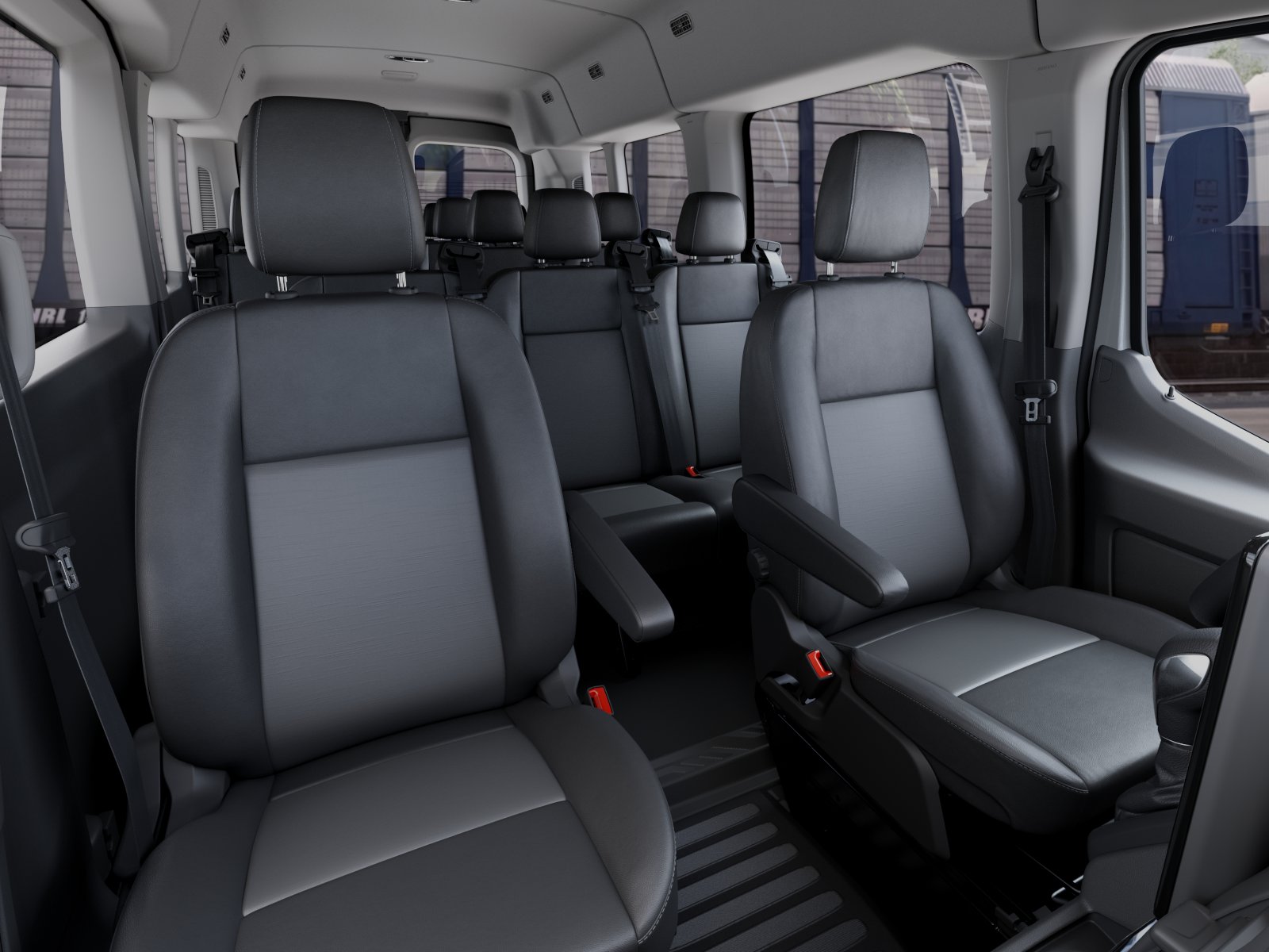 Ford Transit Passenger Vans passenger cabin
